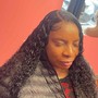 Closure wig install