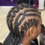 Kid Knotless Braids