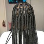 Medium Lemonade Boho Knotless Braids