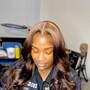 Quick Weave with Leave out