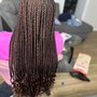 Rose bob boho knotless box braids