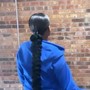 Butterfly Braid Ponytail