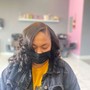 Closure wig install