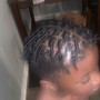 Kid's  single braids,