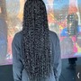 Human hair Medium Goddess Braids (hair included