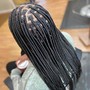 Medium Knotless Braids