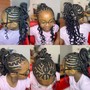 Large twists hair included