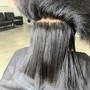 Straightening (For Relaxed Hair Only)