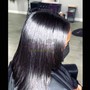 Straightening (For Relaxed Hair Only)