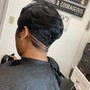 Precision cut(short hair)