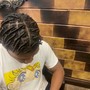 Stitch braids without braiding hair