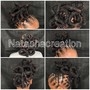 Double Process Color for natural hair