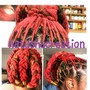 Dreadlocks twist , treat and style