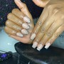 Short Acrylic Full Set