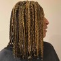 Individual crotchet locs