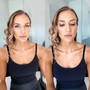 Updo, Full/Soft Makeup Application