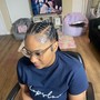 2 Feed In Braids