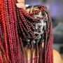 Boho box braids