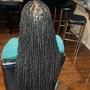 Medium Knotless Braids