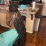 Medium Knotless Braids