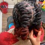 Color and Retwist (Hair Color Provided)