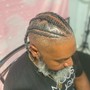 2 Feed In Braids