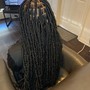 Medium Faux locs