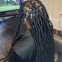 Medium Faux locs