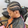 7-8 Feed In Braids