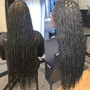 Smedium Knotless Goddess Braids