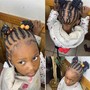 Kid's scalp braids