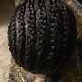 Two strand twist w/hair  ($25 deposit required)