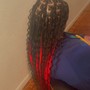 CRISS-CROSS RUBBER BANDS SENEGALESE TWIST