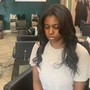 Beaded Hair Extensions install