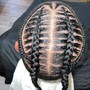 Men FreeStyle (Scalp braids)