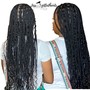 Medium Bohemian Knotless Braids (Midback)