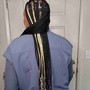 Medium Knotless Box Braids (Midback)