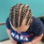 Small Cornrows mid bk