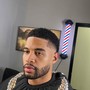 Men’s haircut and facial hair