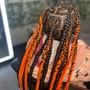 Kid Knotless Box Braids (Large, 42") (Up to Age 12 ONLY)