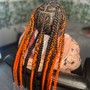 Kid Knotless Box Braids (Large, 42") (Up to Age 12 ONLY)