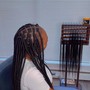 large knotless  braids