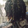 2) Loc Maintenance, Basic Loc Style, Loc Re-twist, No Wash