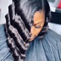 Closure Quick Weave over locs