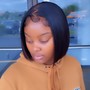 Closure Quick Weave over locs