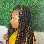 Knotless French Curl Braids