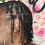 Loc Maintenance:new growth over 3 inches