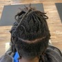 Starter Locs Short Hair (Above eyebrow)