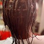 Pre-Parting for Box Braids JUMBO PARTS/PLAITS