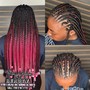 Goddess/Bohemian Individual Braids (Waist Length)